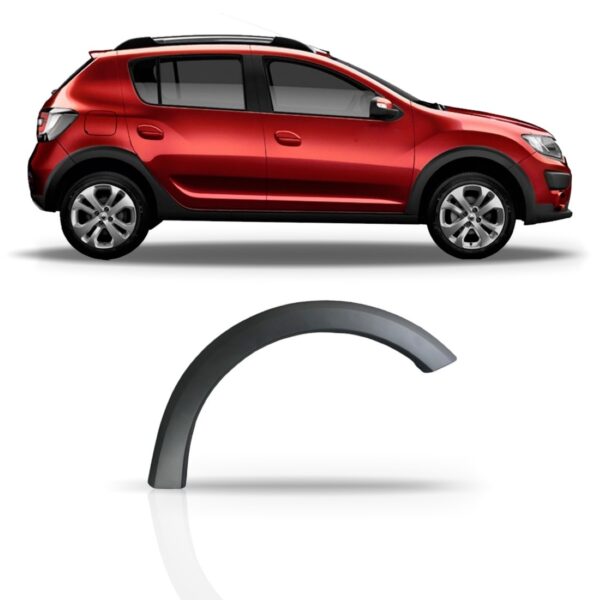 Alargador Vão De Roda Sandero Stepway 2015 A 2016 C/garantia Lado Direito