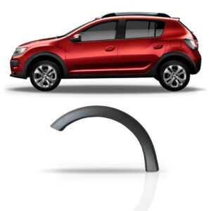 Alargador Vão De Roda Sandero Stepway 2015 A 2016 C/garantia Lado Esquerdo