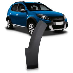 Alargador Vão Roda Diant Sandero Stepway 12 A 14 Parte Menor Lado Esquerdo