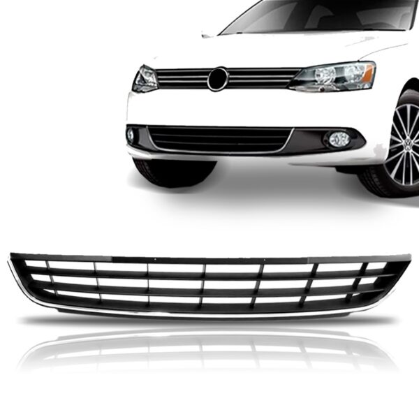 Grade Inferior Central Volkswagen Jetta 2011 A 2014 1a Linha - Preto