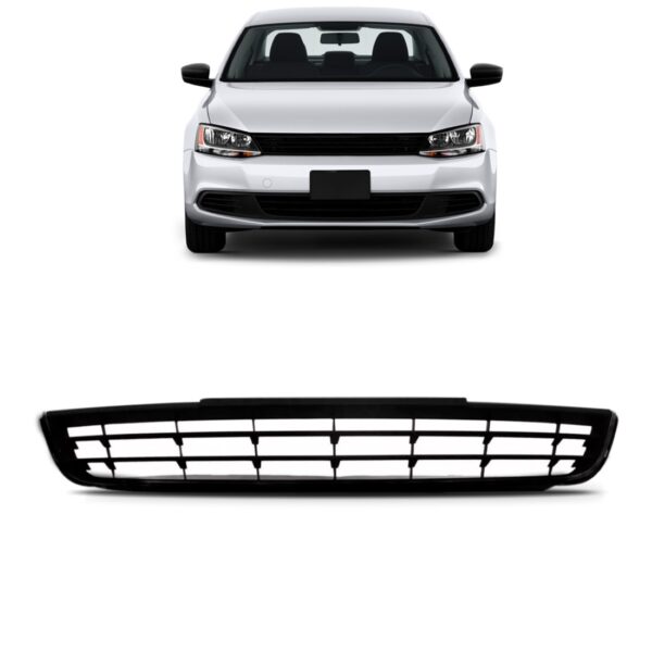 Grade Radiador Jetta 2011 2012 A 2015 C/ Friso1a Linha