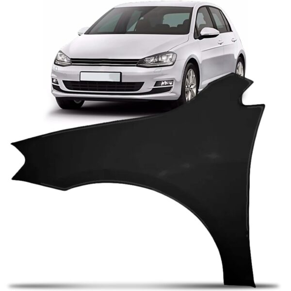 Paralama Golf 2014 A 2016 Sem Furo Lado Esquerdo