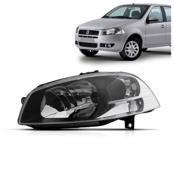 Farol Palio 08 2009 Strada 14 2015 2016 Manual Reto 1ª Linha - Esquerdo/motorista