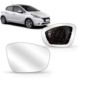Espelho Do Retrovisor Peugeot 208 2012 2013 Á 2016 Térmico Lado Direito