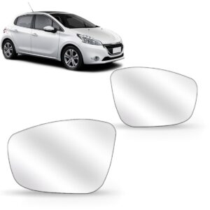 Espelho Do Retrovisor Peugeot 208 2012 2013 Á 2016 Térmico Lado Direito