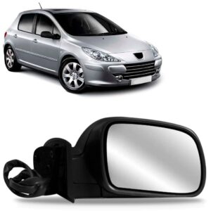 Retrovisor Peugeot 307 2001 A 2012 Elétrico Retrátil Térmico Lado Direito