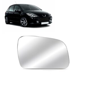 Lente Retrovisor Peugeot 307 2003 A 2012 Asférico Lado Direito