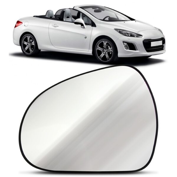 Espelho Do Retrovisor Térmico Peugeot 308 12 13 14 15 2016. Lado Esquerdo