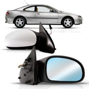 Espelho Retrovisor Peugeot 406 1998 99 00 01/2004 Elétrico Lado Direito