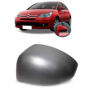 Capa Do Retrovisor Citroen C4 2004 A 2010 Primer Le
