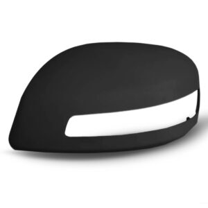 Capa Retrovisor Civic 2012 A 2015 C/ Furo Preto Liso. Lado Esquerdo