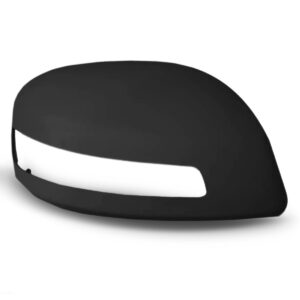 Capa Retrovisor Civic 2012 A 2015 C/ Furo Preto Liso. Lado Esquerdo