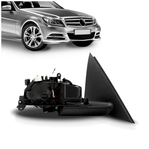 Retrovisor Mercedes C200 2008 A 2014 Eletrico Sem Capa Lado Direito