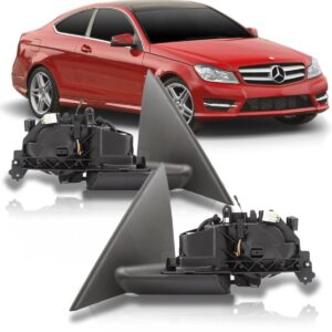 Retrovisor Mercedes C200 2008 A 2014 Eletrico Sem Capa Lado Direito