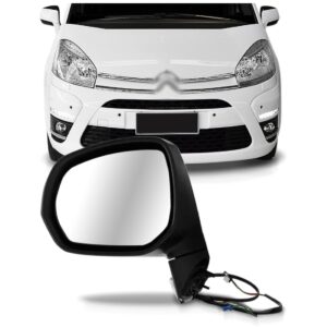 Retrovisor Grand Picasso 2008 A 13 2014 Elétrico Com Pisca Lado Esquerdo