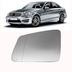LENTE RETROVISOR MERCEDES CLASSE C 2011 A 2013 TERMICO/ASFERICO LE