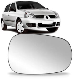 Lente Retrovisor Clio 2000 A 2012 Lado Direito