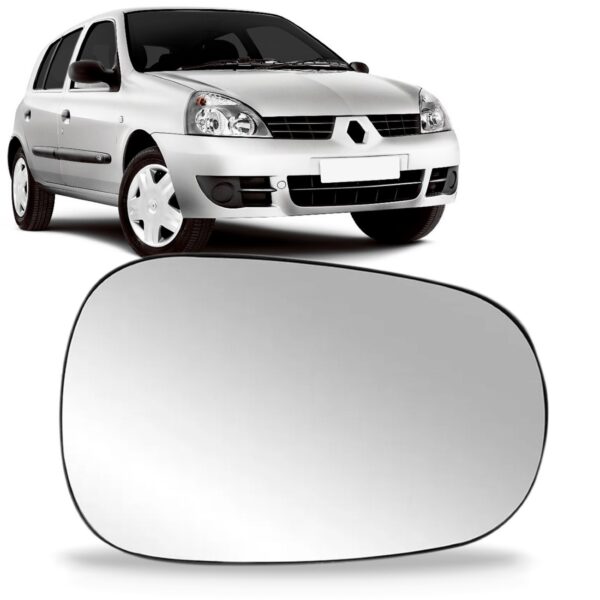 Lente Retrovisor Clio 2000 A 2012 Lado Direito