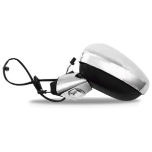 Retrovisor Citroen Ds3 2013 A 2014 Retratil Capa Cromada Le