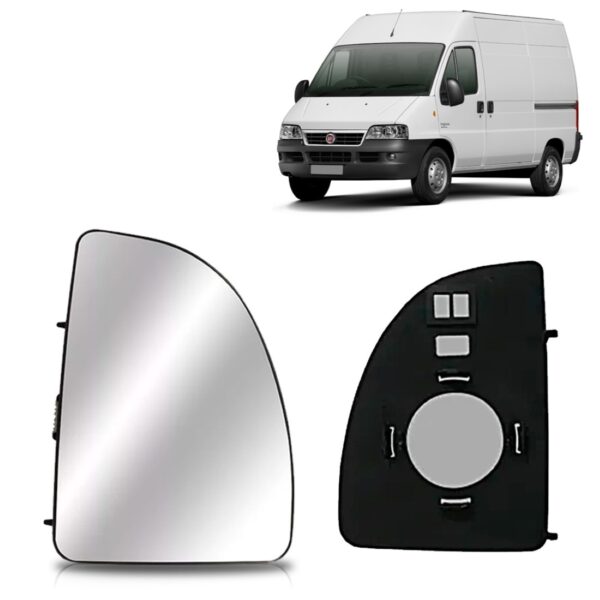 Lente Retrovisor Para Ducato 2005 2006 2007 A 2017 Superior Lado Direito