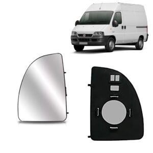 Lente Retrovisor Para Ducato 2005 2006 2007 A 2017 Superior Lado Esquerdo
