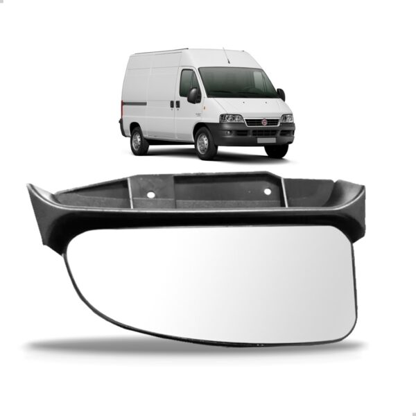 Lente Retrovisor Ducato 2005 A 2017 Inferior Sem Aquecimento Lado Esquerdo