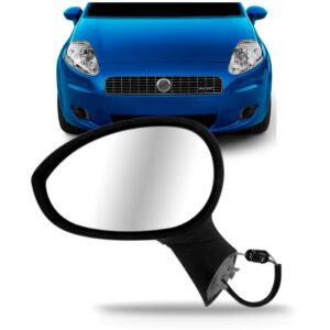 Retrovisor Punto 2007 2008 2009 2010 2011 2012 C/capa Primer Lado Esquerdo