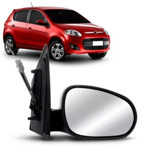 Retrovisor Palio 2012 2013 2014 Com Capa Primer Com Garantia Lado Direito
