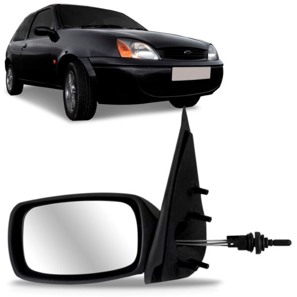 Retrovisor Fiesta 1996/2002 Mondeo 1993/2000 Com Capa Oferta Lado Esquerdo