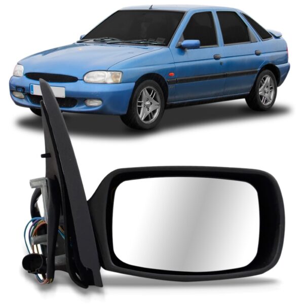 Retrovisor Escort 1997 98 99 00 01 2002 Elétrico Térmico Lado Direito