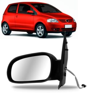 Retrovisor Fox 2004/09 Elétrico Aquecedor Capa Texturizada Lado Esquerdo