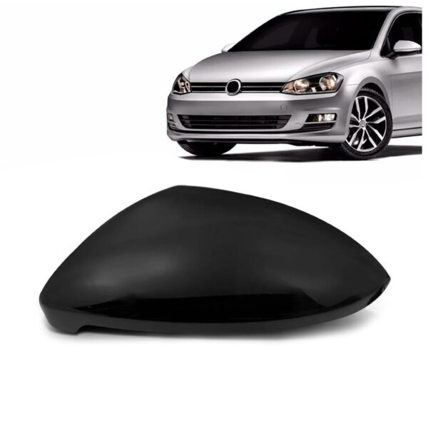 Capa Retrovisor Golf 2014 15 2016 Com Furo Sinaleira Primer Lado Esquerdo