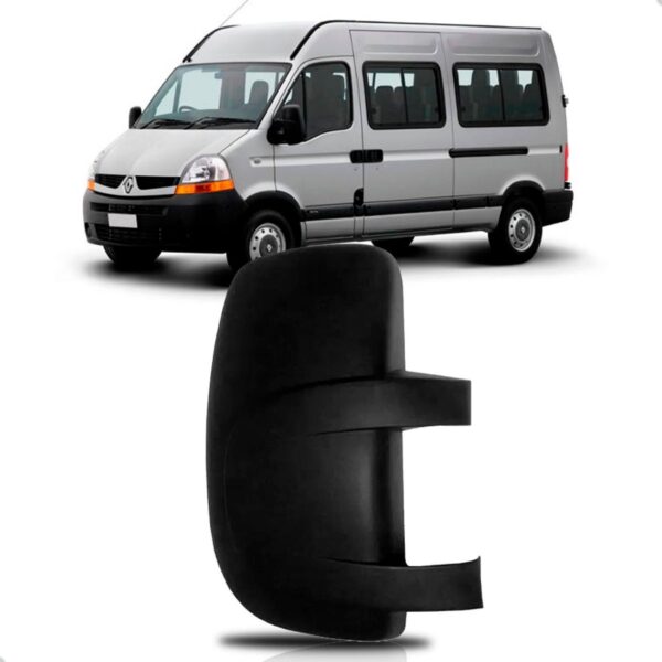 Capa Para Retrovisor Master 2003 2004 2005 2006 A 2012 Preto Lado Direito