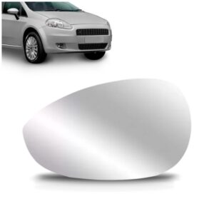 Lente Retrovisor Punto 2007 08 09 10 11 12 13 14 15 16 2017 Lado Direito