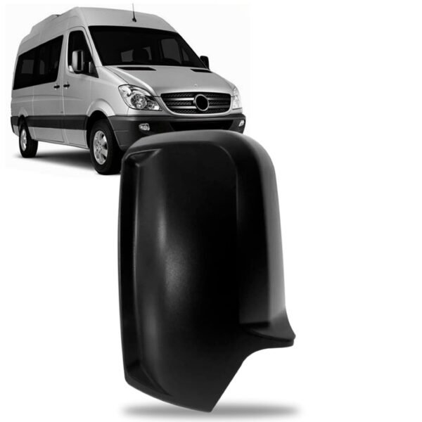 Capa Retrovisor Sprinter Chassi 2020 2021 2022 Preto Lado Direito
