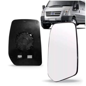 Lente Retrovisor Transit 2008 A 2014 Superior Lado Direito