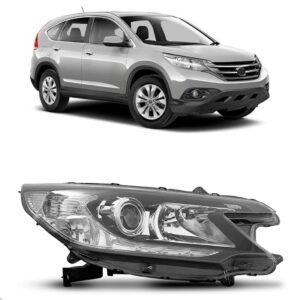 Farol Para Honda Crv 2012 2013 2014 C/ Projetor 1ª Linha - Direito/passageiro