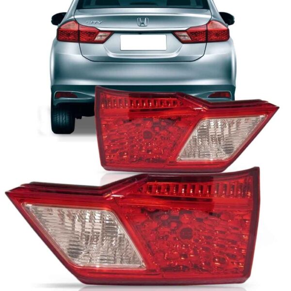 Lanterna Traseira Honda City 2014 2015 2016 2017 Tampa Malas Lado Esquerdo