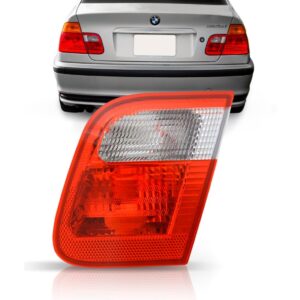 Lanterna Traseira Bmw Serie 3 1999 00 01 Tampa Mala 1ª Linha Direito/passageiro Vermelho