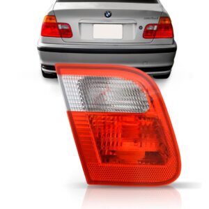 Lanterna Traseira Bmw Serie 3 1999 00 01 Tampa Mala 1ª Linha Esquerdo/motorista Vermelho