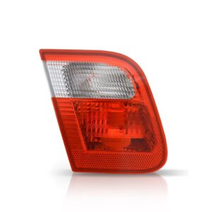 Lanterna Traseira Bmw Serie 3 1999 00 01 Tampa Mala 1ª Linha Esquerdo/motorista Vermelho