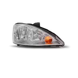 Farol Focus Eletrico/manual 2004 A 2008 Cromado 1ª Linha - Direito/passageiro