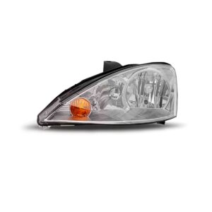 Farol Focus Eletrico/manual 2004 A 2008 Cromado 1ª Linha Esquerdo/motorista