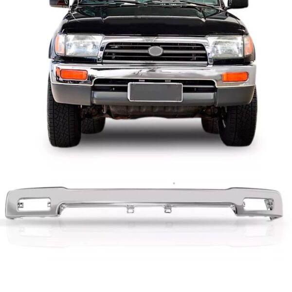 Parachoque Dianteiro Hilux 4x4 1992 A 2001 Cromado 1a Linha  Cromado