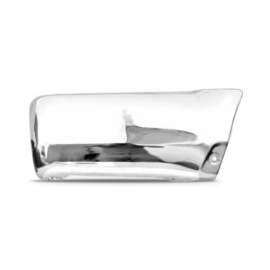 Polaina Parachoque Traseiro Para Hilux Sw4 96 A 2004 Cromado Lado Direito