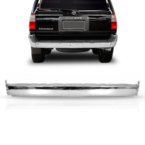 Parachoque Hilux Sw4 1986 A 2004 Cromado Traseiro 1a Linha