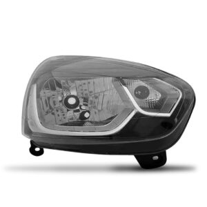 Farol Clio 2013 2014 2015 2016 Manual Máscara Negra 1ª Linha Direito/passageiro