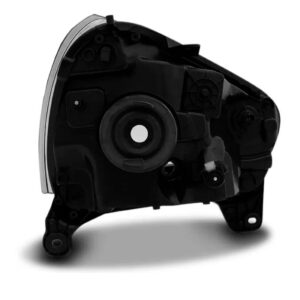 Farol Clio 2013 2014 2015 2016 Manual Máscara Negra 1ª Linha - Esquerdo/motorista