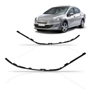 Par Spoiler Parachoque Dianteiro Peugeot 308 2012 A 2015 Pronto Para Pintura