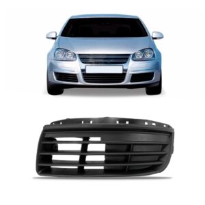 Moldura Milha Auxiliar Jetta 2007 A 2010 S/furo Lado Esquerdo